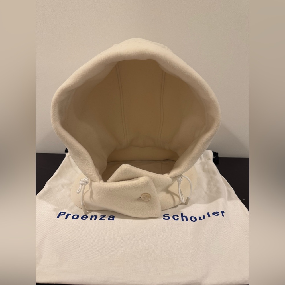 Proenza Schouler Cream Teddy Jacket - Picture 15 of 16